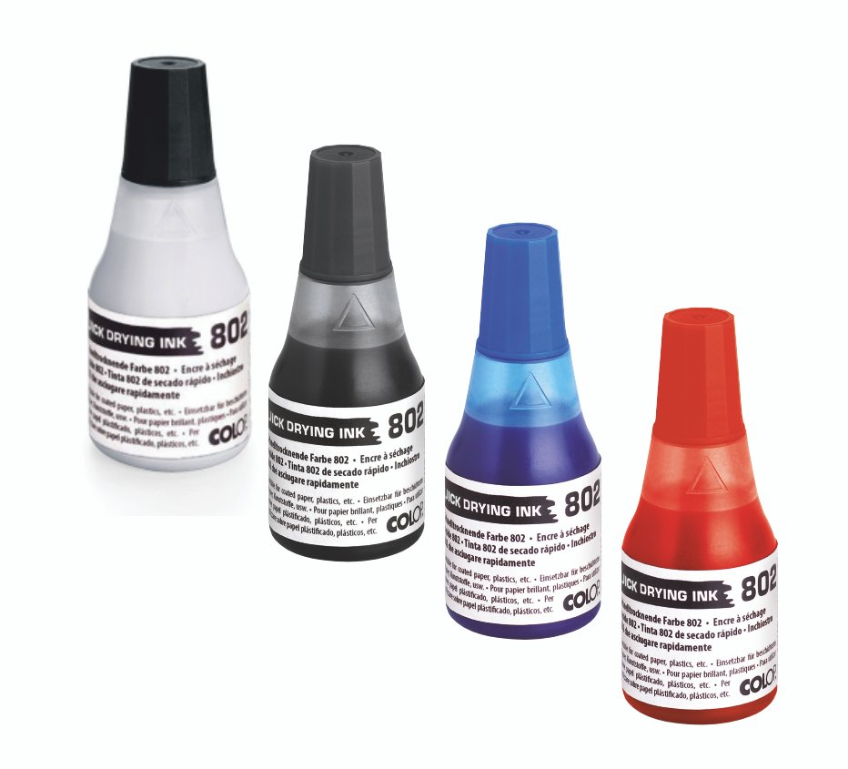 Tinta Sec. Rapida COLOP 802 - 25ml