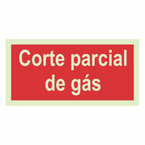Placa de PVC Fotoluminescente – Corte Parcial de Gás