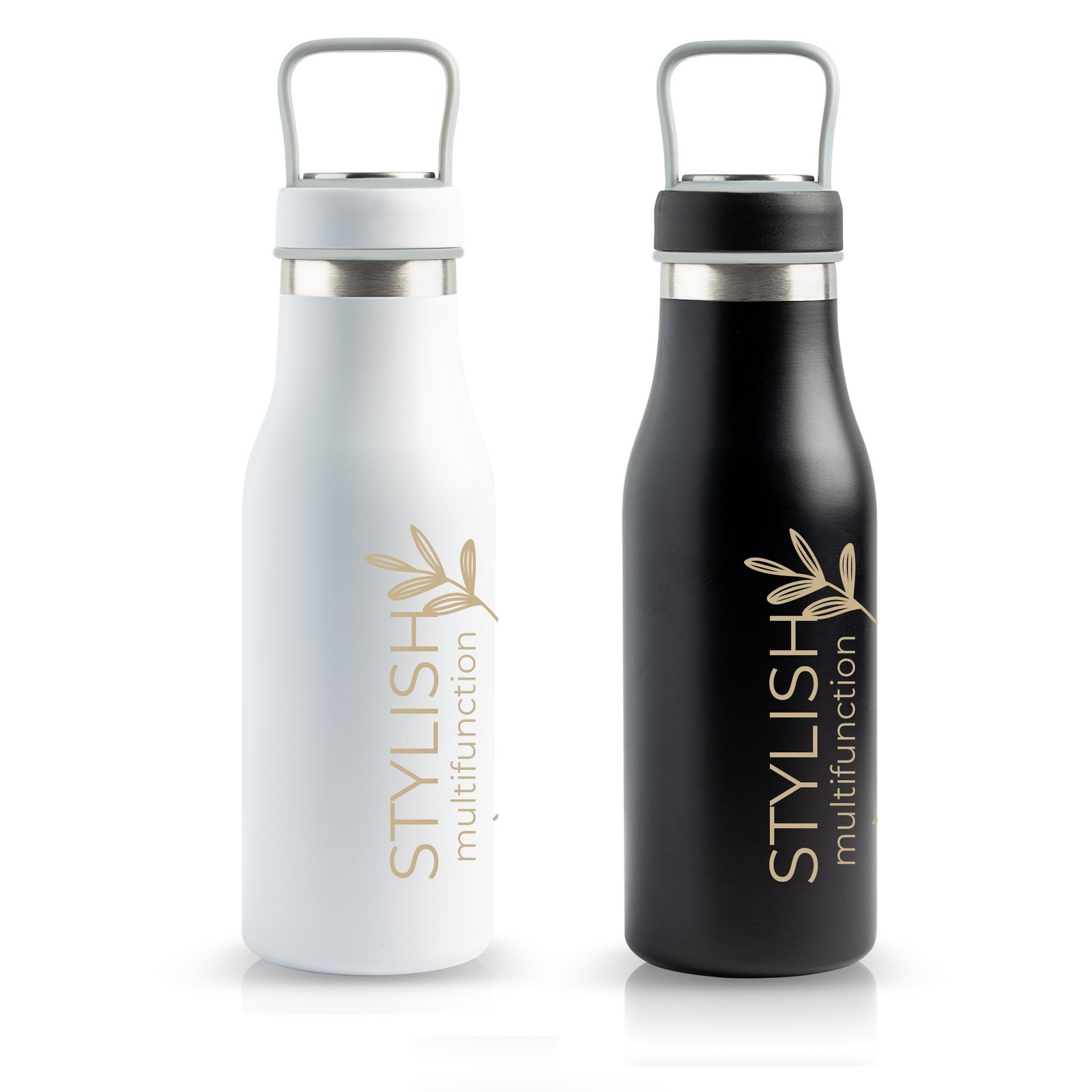 Garrafa térmica personalizável LIQUIDUO 510 ml em aço inoxidável
