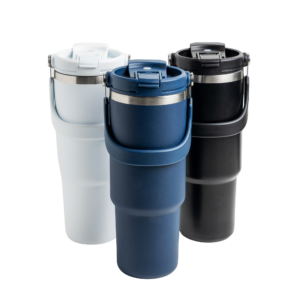 Garrafa térmica personalizável DUOSIP 900 ml preta