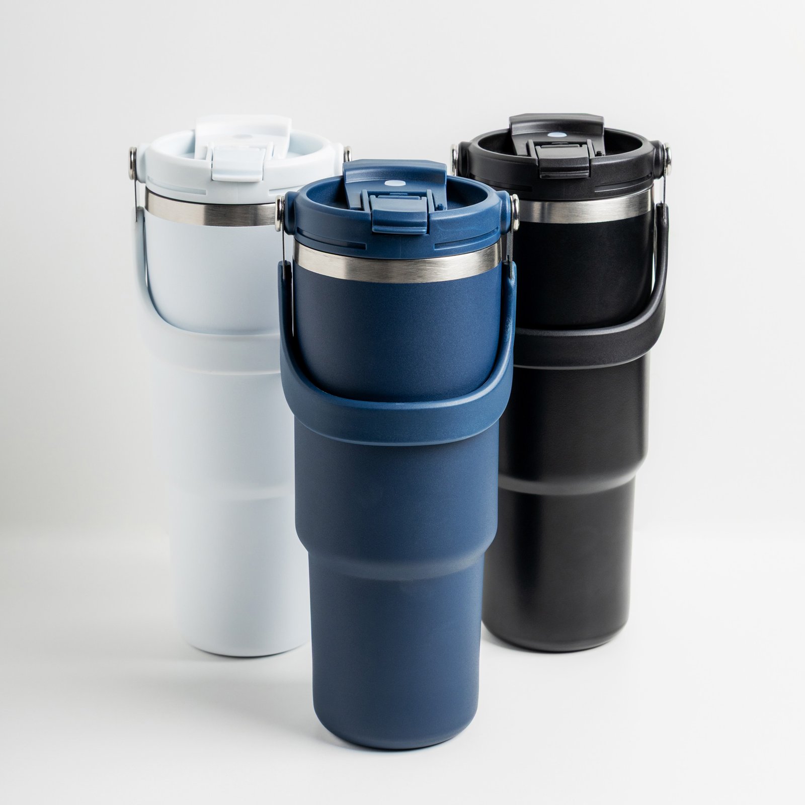 Garrafa térmica personalizável DUOSIP 900 ml preta